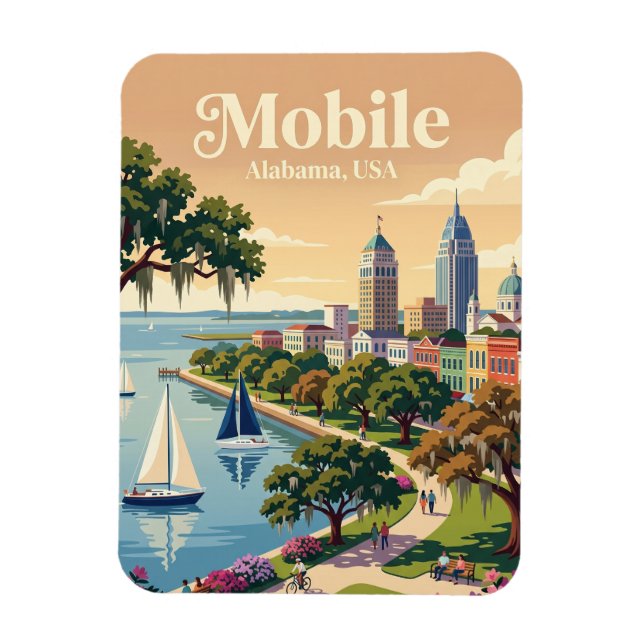 Imán Mobile, Alabama EE. UU. (Vertical)