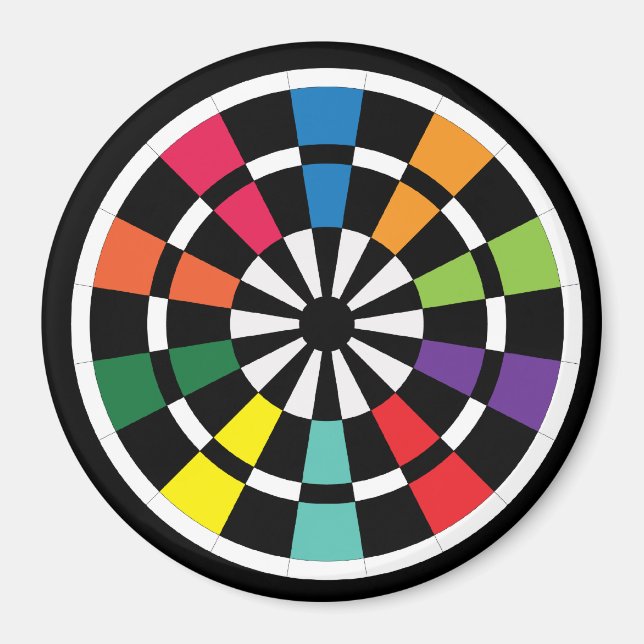 Imán Mod Dartboard (Frente)