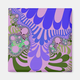 Imán Mod rosa y púrpura