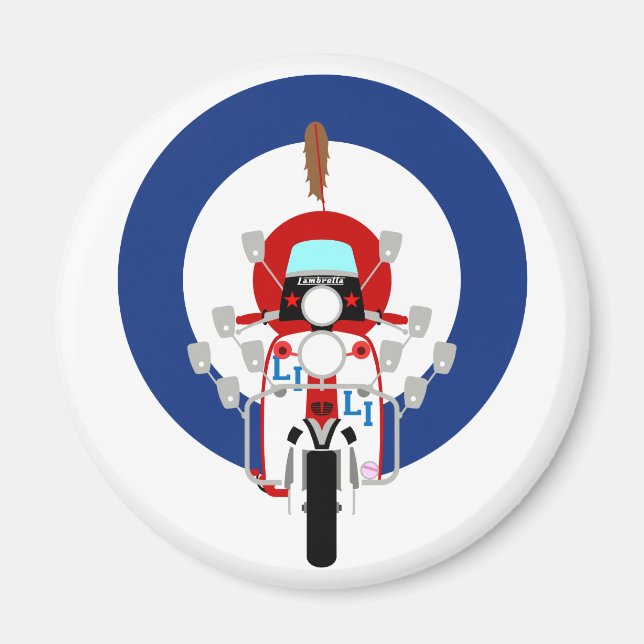 Imán Mod Target Scooter (Frente)