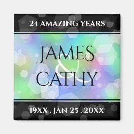 Imán Moda 14° 24° 34° 43° Aniversario Ópalo Boda