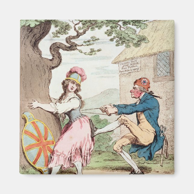 Imán Moda antes de la facilidad o una buena Constitució (Frente)