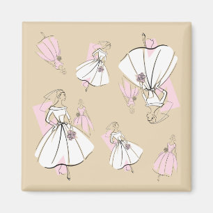 Imán Moda Bride Neutral Group Multi imnet cuadrado