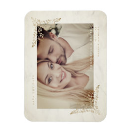 Imán Moda de Mármol Golden Lace Boda de pareja romántic