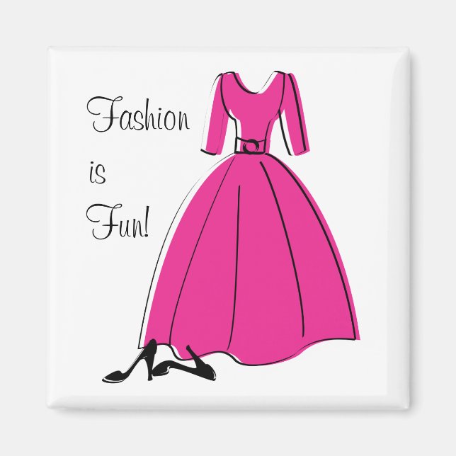 Imán Moda de primavera (Frente)