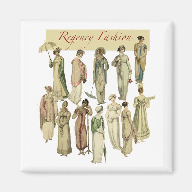 Imán Moda de Regencia 1809-1815 (Frente)