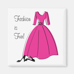 Imán Moda del Fling de la primavera