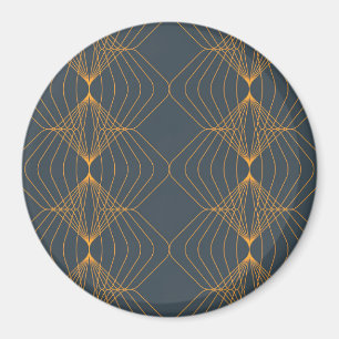 Imán Moda, diseño gráfico geométrico elegante y sencill