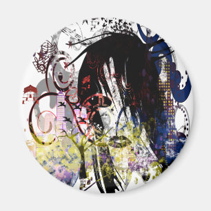 Imán Moda Diva Swirled