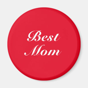 Imán Moda elegante del guión clásico rojo de la mejor m