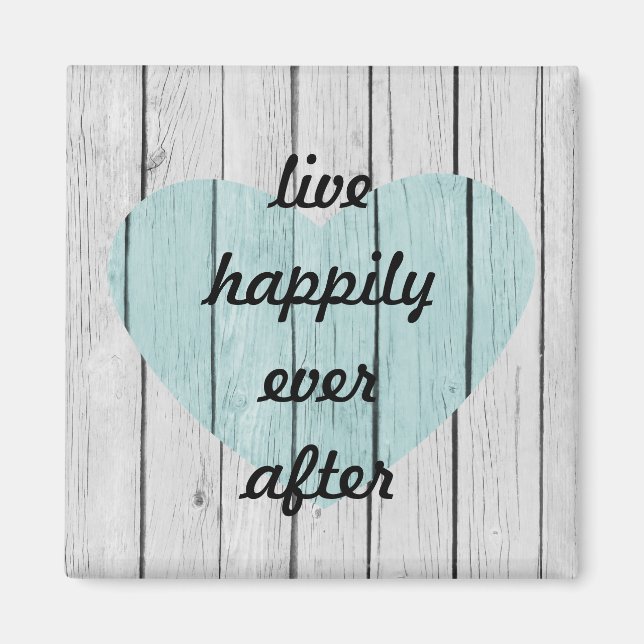 Imán Moda Madera Rústica Blanca (Frente)