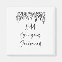 Moda negrita valiente determinante