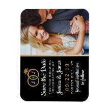 Moda Relieve metalizado dorado falso Monograma Bod