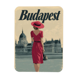 Imán Moda vintage de Budapest