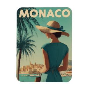 Imán Moda vintage de Mónaco