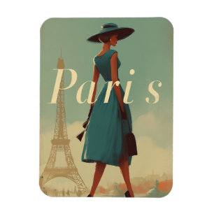 Imán Moda vintage de París