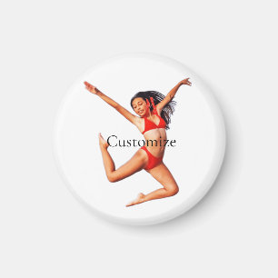 Imán Modelo de baile bikini Thunder_Cove