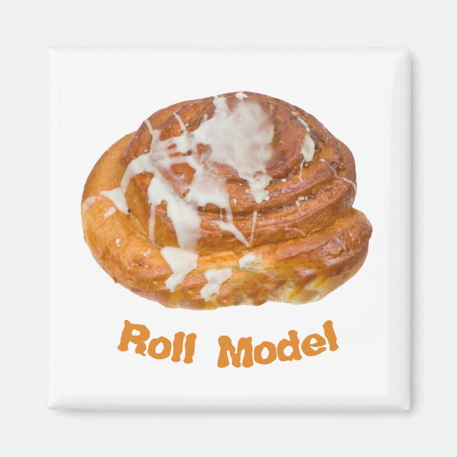 Imán Modelo de bobina de canela (Frente)
