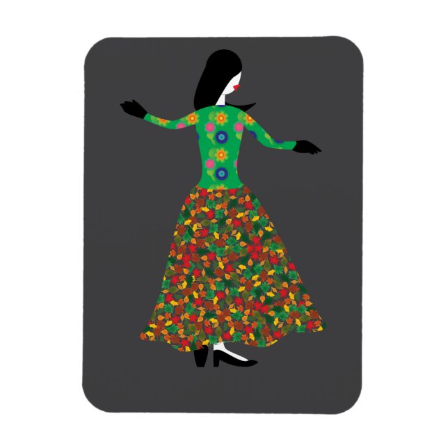 Imán Modelo de Moda 01 (Vertical)