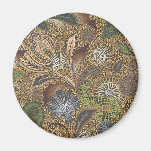 Imán Modelo de Paisley del estampado de animales