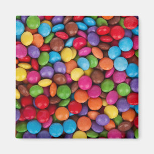 Imán Modelo del caramelo de chocolate del arco iris