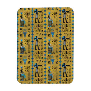 Imán Modelo egipcio de los símbolos del ornamento