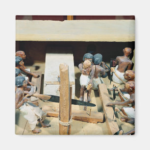 Imán Modelo funerario de un taller de la carpintería