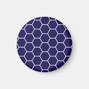 Imán Modelo geométrico del hexágono del panal de los