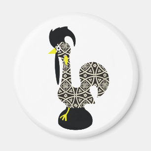 Imán Modelo negro, Galo de Barcelos