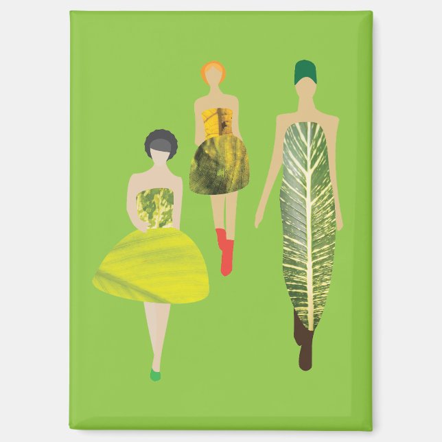 Imán Modelos de Moda (Anverso)