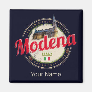 Imán Modena Emilia-Romagna Balsamic Italia Souvenir