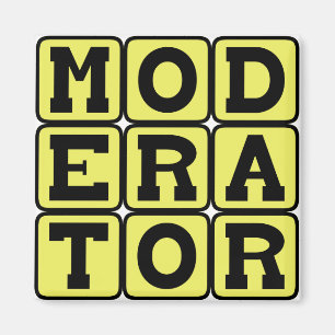 Imán Moderador, árbitro