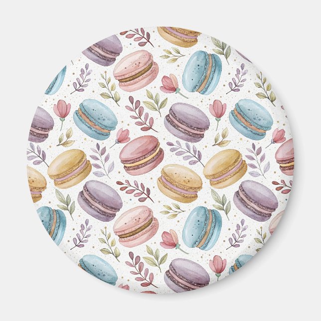 Imán Modern Fun Sweet Macaroons (Frente)