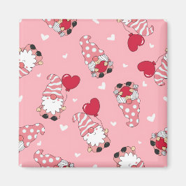 Imán Modern Minimal Red Heart Valentine’s Day Present