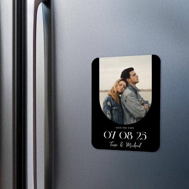 Imán Moderna foto de Boho Arch Blanco negro salva la fe (Subido por el creador)