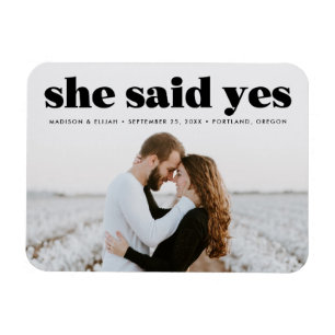 Imán Moderna negrita foto de tipografía negra salva la 