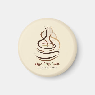 Imán Moderna tienda profesional Minimal Coffee Shop