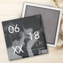 Moderna y elegante foto de pareja de guiones salva
