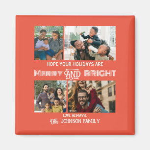 Imán Moderna y moderna foto de la familia Merry y Brigh