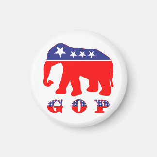 Imán Modernized GOP Elephant
