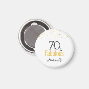 Imán Moderno 70 y fabuloso cumpleaños 70