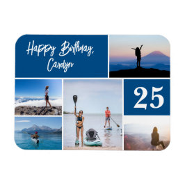 Imán Moderno Cualquier Edad Cinco Collages de fotos Fel