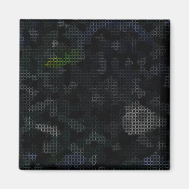 IMÁN MODERNO ELEGANT_THE ABSTRACT_ART_BLACK