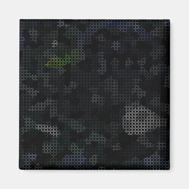 IMÁN MODERNO ELEGANT_THE ABSTRACT_ART_BLACK (Frente)