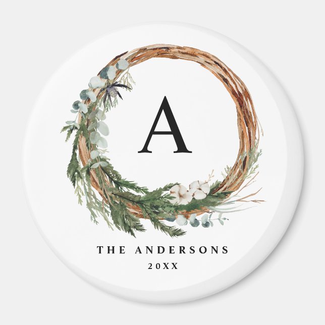 Imán Moderno follaje mínimo fue escritura de paz vacaci (Frente)