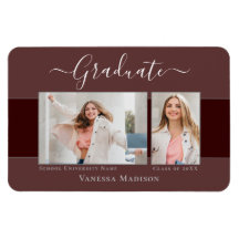 Moderno | Invitación Elegante de 2 Grados de Fotog