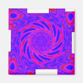 IMÁN MODERNO MANDALA COLOR ROSA