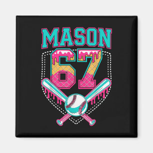 Imán Moderno Mason 67 Mem Helado Goteo Bysebyll Cumplea
