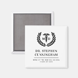 Imán Moderno Médico de Medicine Med School Graduado