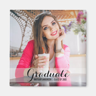 Imán moderno S B de la foto de la graduación Sq